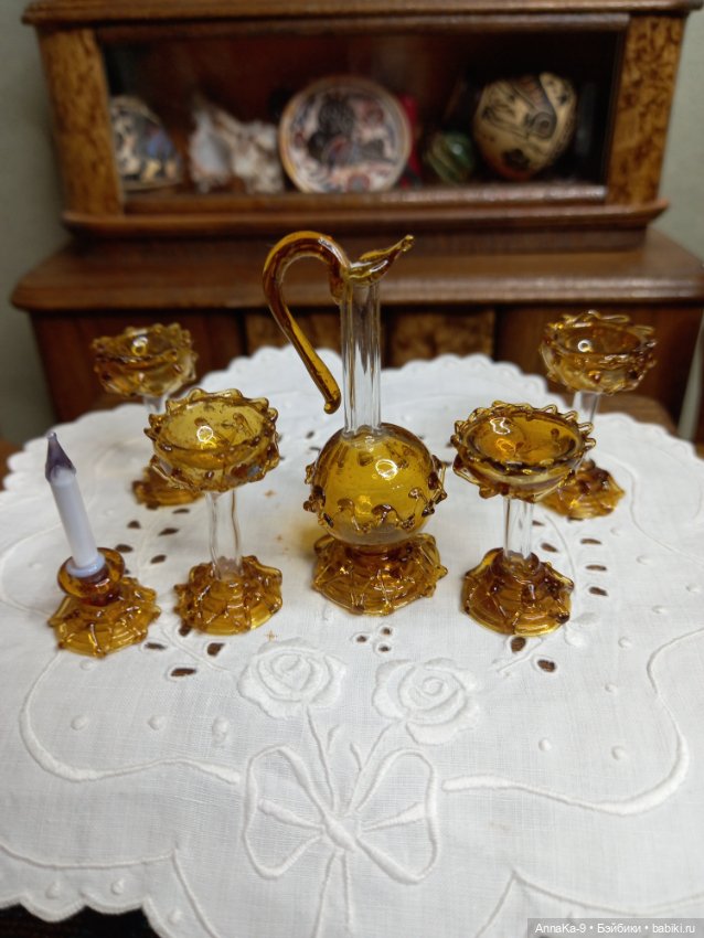 Стекло Лауша — Другое для антикварных кукол (фото 7)