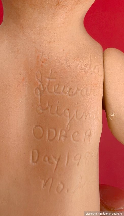 Авторская кукла от Brenda Stewart. США. 1996 год. 13 см (фото 7)