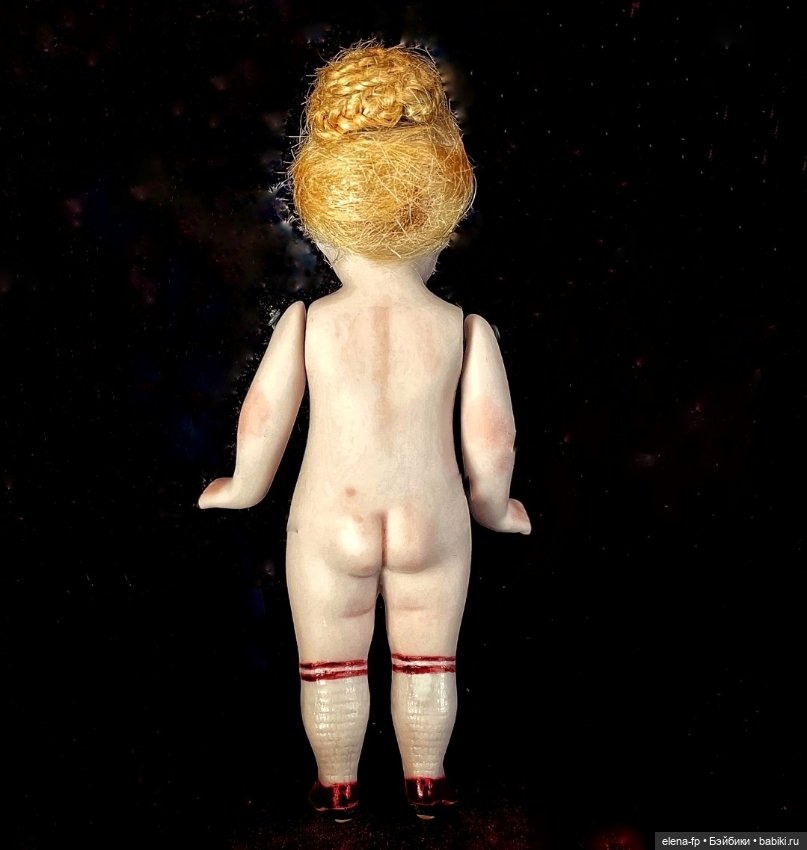 "Красная туфелька" — Реплики антикварных кукол (фото 4)