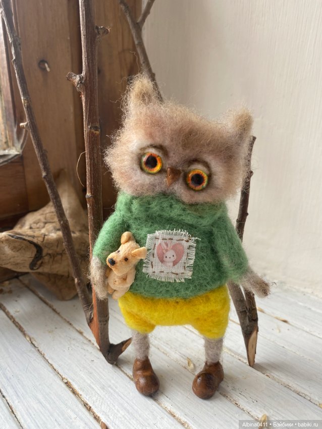 Совушка — Авторские игрушки (фото 6)