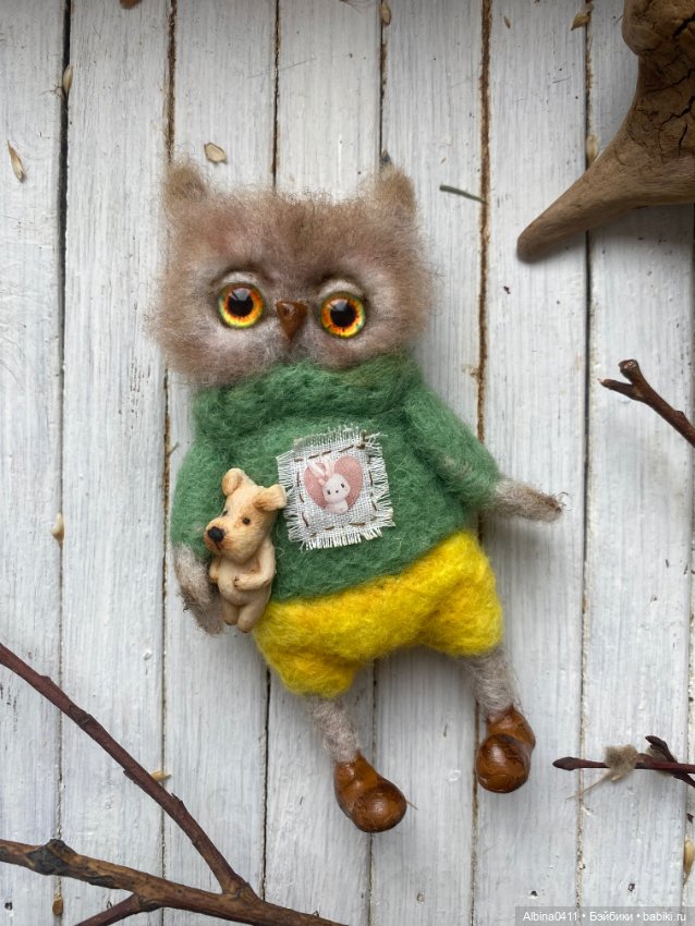 Совушка — Авторские игрушки (фото 2)