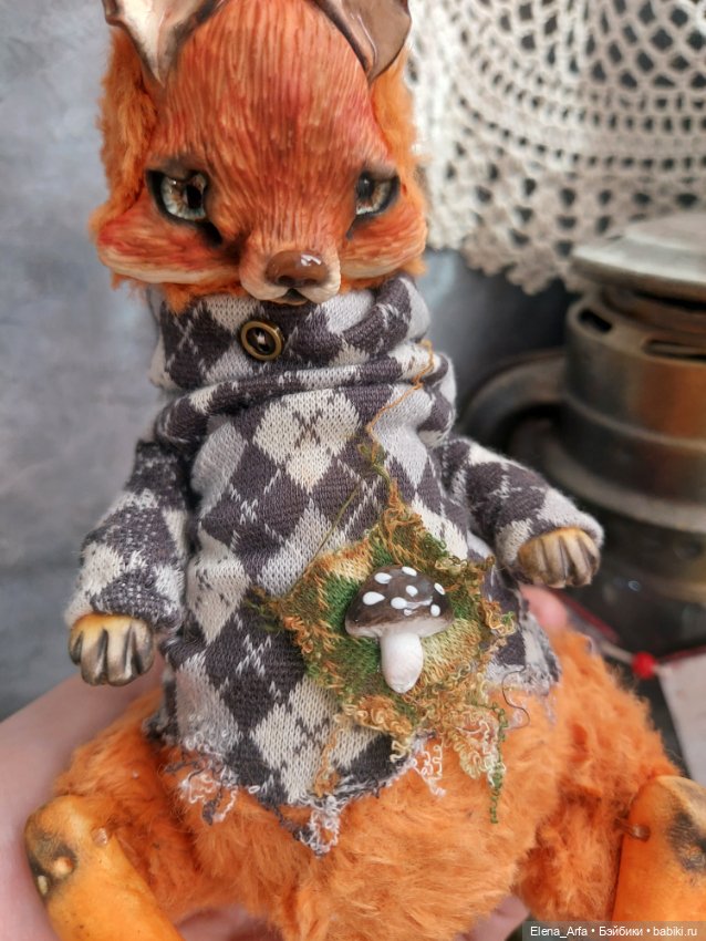 Лисичка — Авторские игрушки (фото 5)