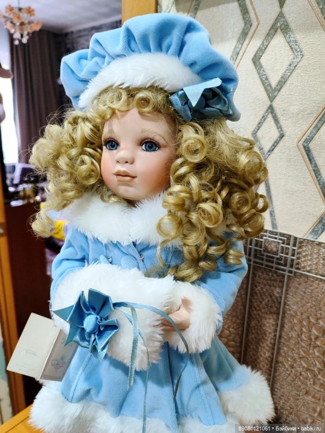Кукла фарфоровая от Вирджиния Тернер, Virginia Turner (фото 5)