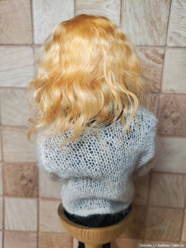 Парик для кукол БЖД от Литвинович, Виктории (фото 3)