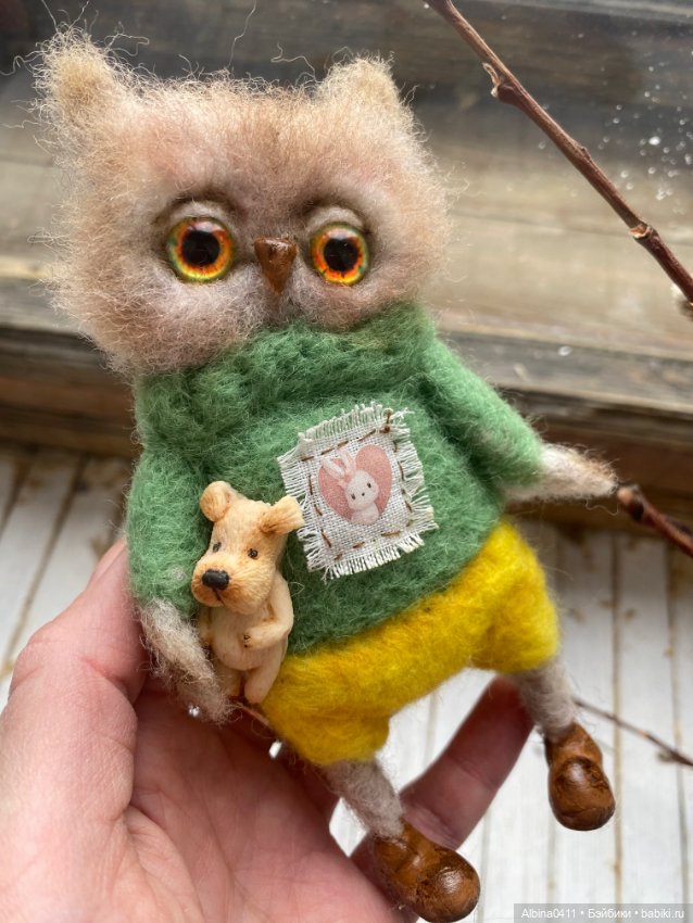Совушка — Авторские игрушки (фото 5)
