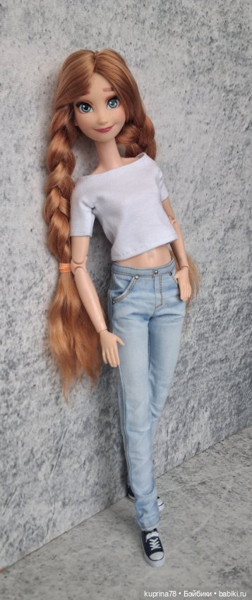 Джинсы на высокую барби — Одежда для кукол (фото 4)
