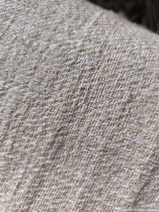 Белый домотканный лён Антиквариат Старина режу (фото 8)