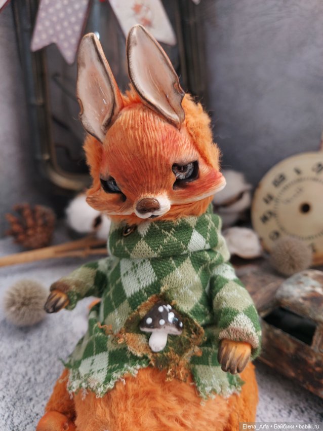 Лисица — Авторские игрушки (фото 2)