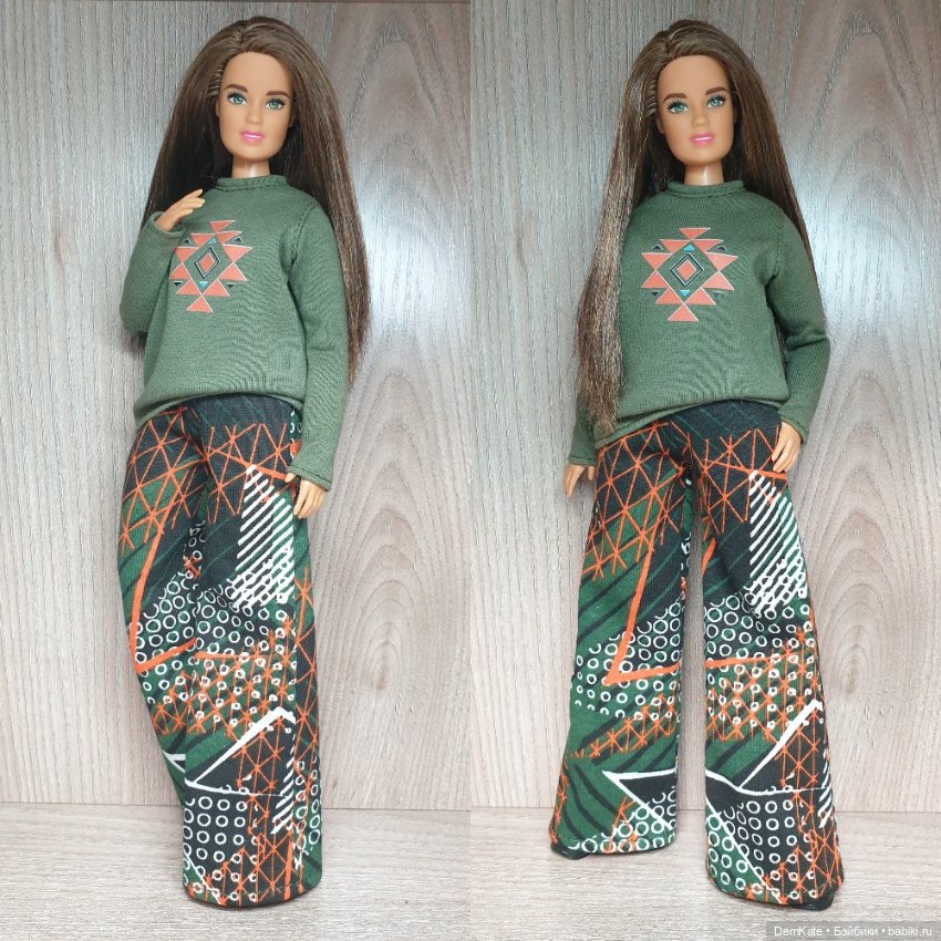 Комплект на Барби пышку — Одежда для кукол