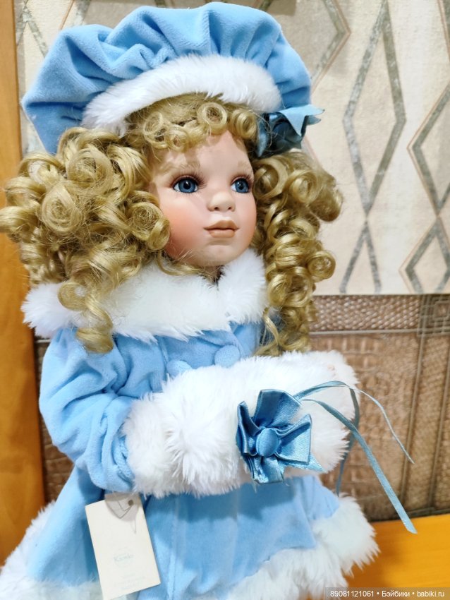 Кукла фарфоровая от Вирджиния Тернер, Virginia Turner (фото 4)