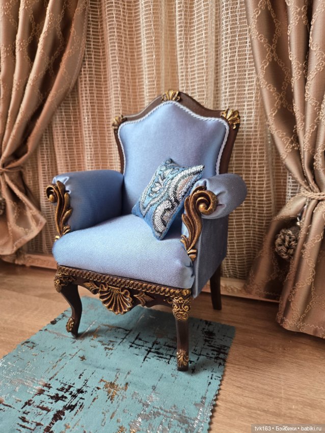 Кресло для кукол 32-37 см. Мебель для кукол