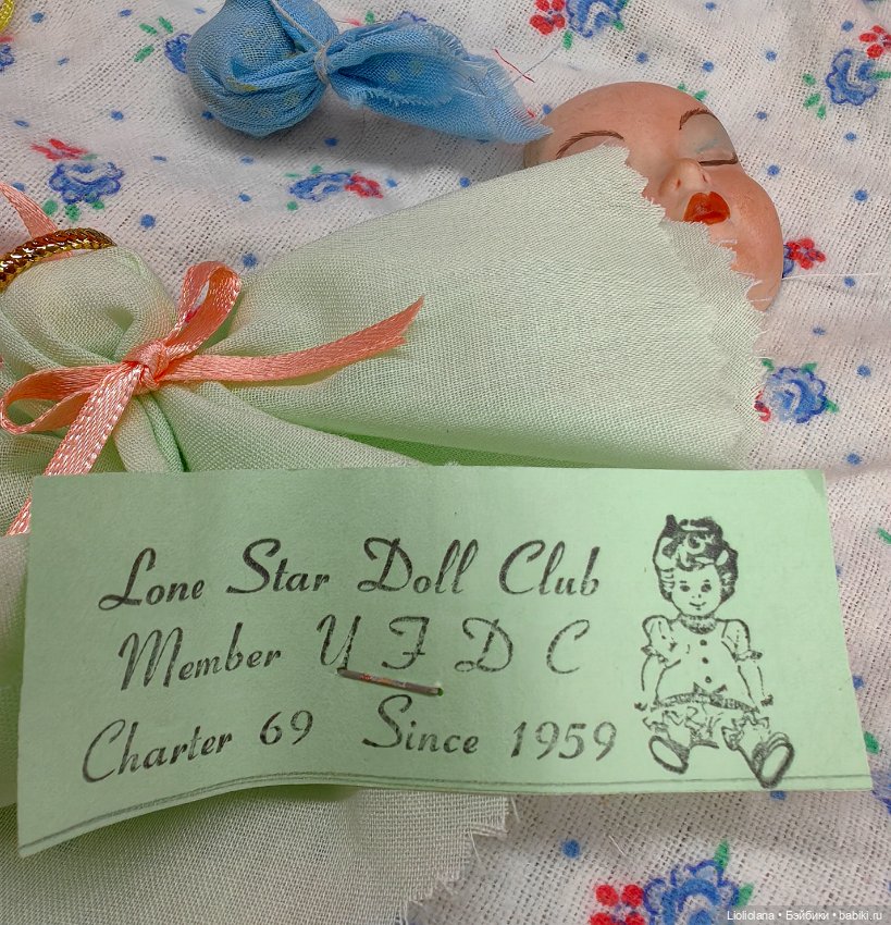 Авторская кукла от Brenda Stewart. США. 1996 год. 13 см (фото 3)