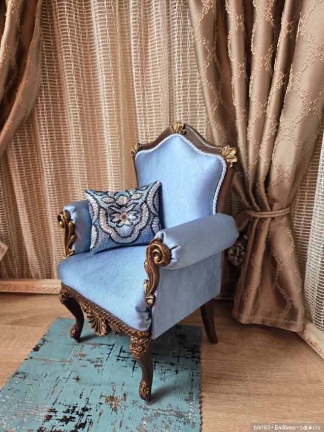 Кресло для кукол 32-37 см. Мебель для кукол (фото 2)