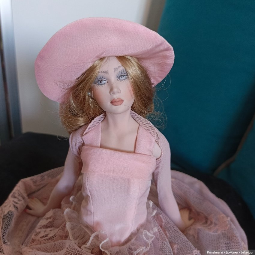 Коллекционная фарфоровя кукла Marigio Италия (фото 2)