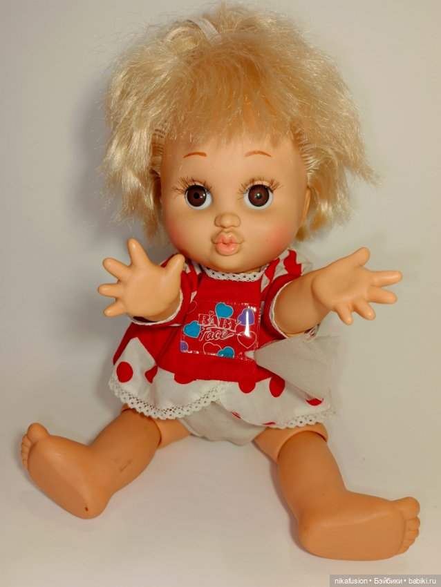 Кукла Беби Фейс, Лаура Galoonb Baby Face 32 см США (фото 2)