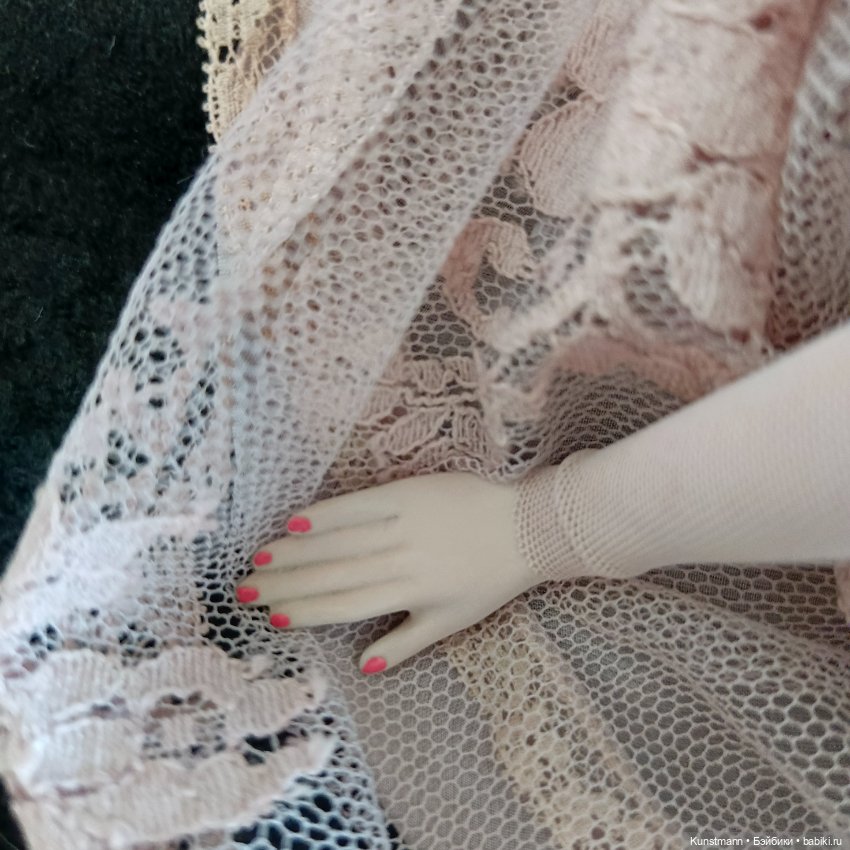 Коллекционная фарфоровя кукла Marigio Италия (фото 6)