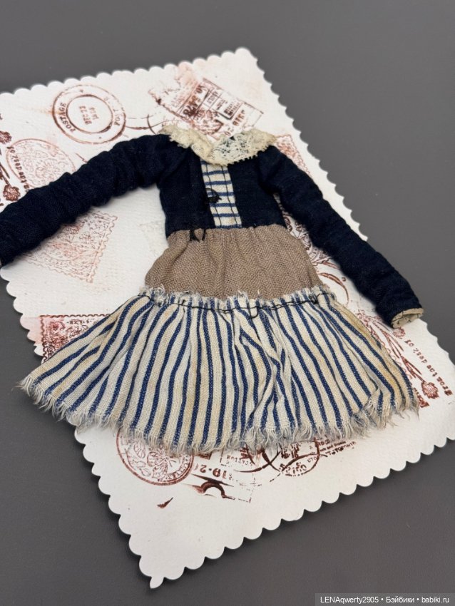 Платье крейзи для Блайз — Одежда для кукол (фото 3)