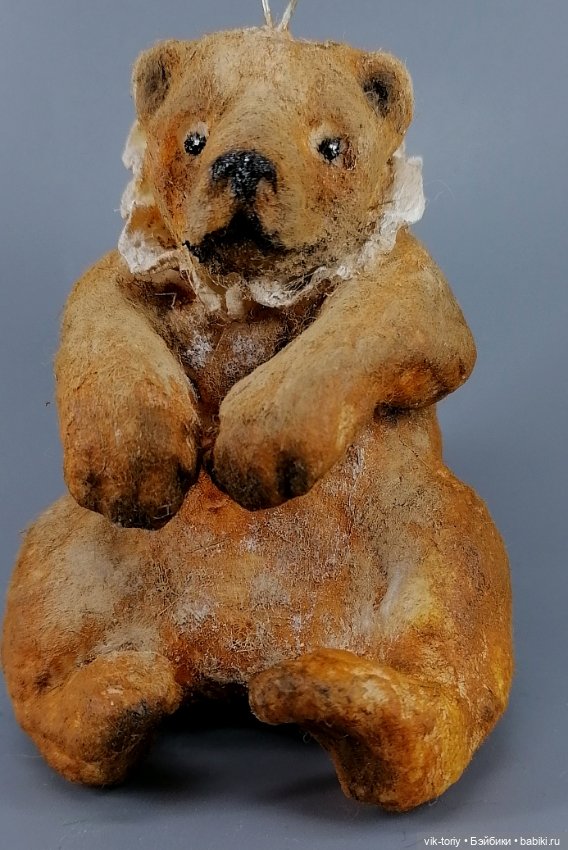 Ватная игрушка "Цирковой мишка" (фото 4)