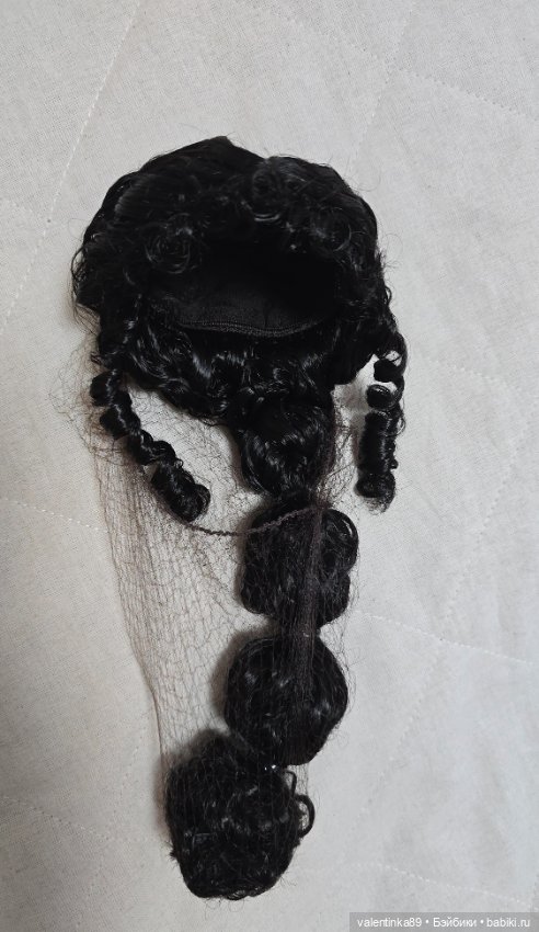 Парик Марты Ruby Red — Парики и волосы (мохер) для кукол (фото 2)