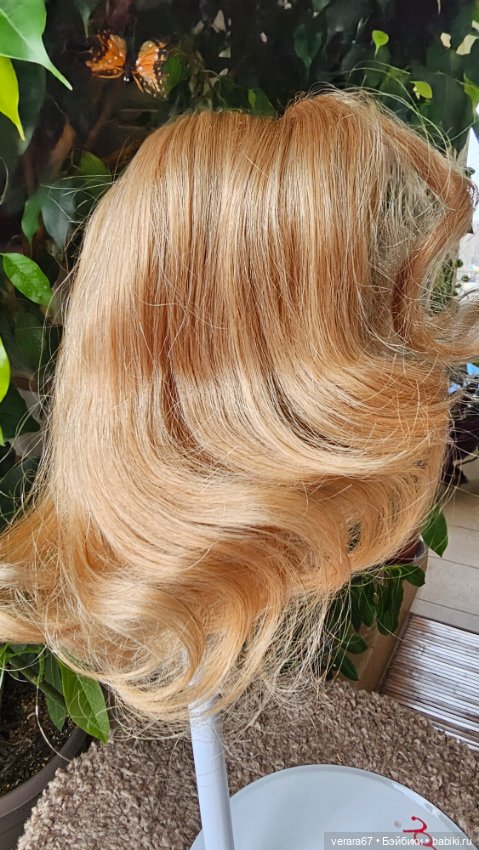 Парики натуральные новые — Парики и волосы (мохер) для кукол (фото 8)