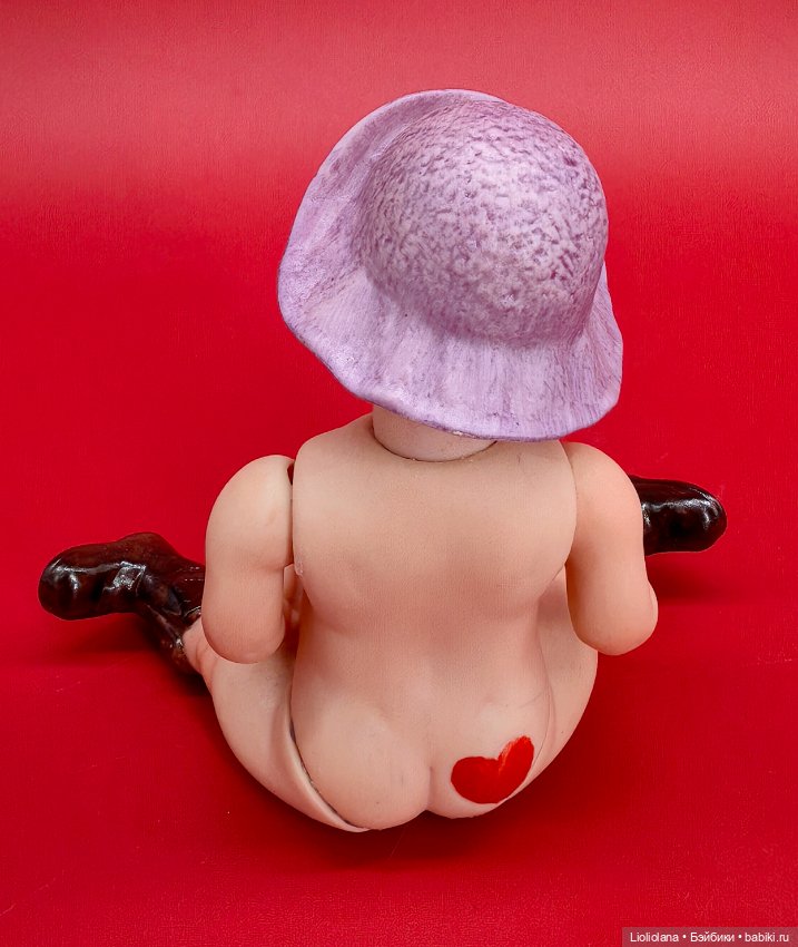 Маленькая фарфоровая кукла по молду Paul Jackson. США (фото 9)