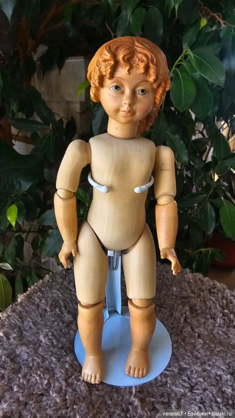 Melissa от Dolfi. Автор Ado Santini. Деревянная шарнирная кукла.Выпуск 1990 года (фото 9)