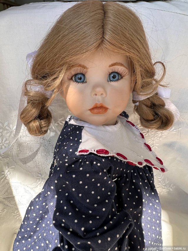 Фарфоровая кукла Dianna Effner. Hilary (фото 5)