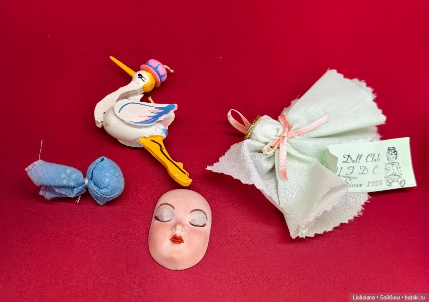 Авторская кукла от Brenda Stewart. США. 1996 год. 13 см