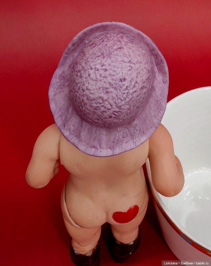 Маленькая фарфоровая кукла по молду Paul Jackson. США (фото 4)