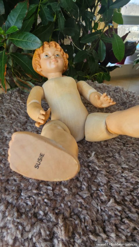 Susie от Dolfi. Автор Ado Santini. Деревянная шарнирная кукла (фото 6)