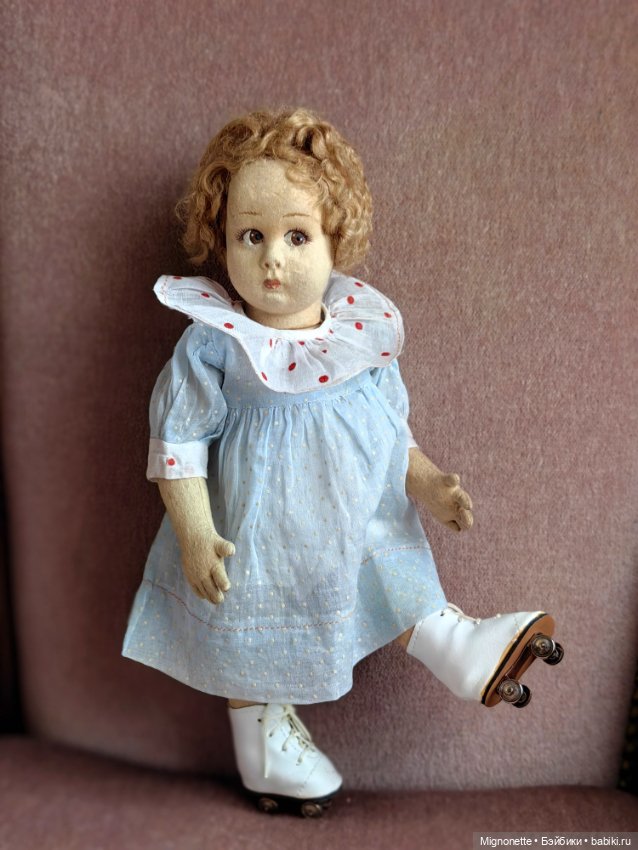 Lenci Бэлла на роликах — Антикварные куклы (фото 10)