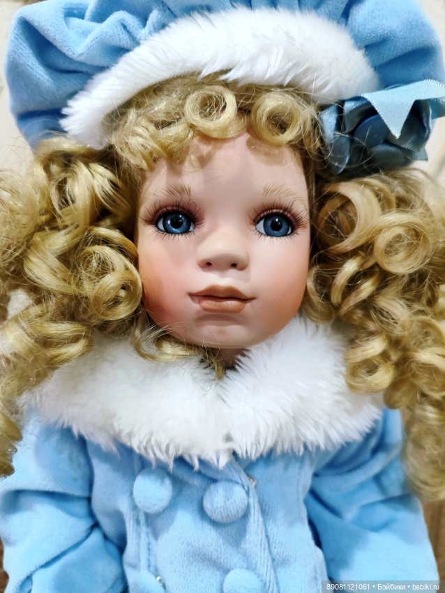 Кукла фарфоровая от Вирджиния Тернер, Virginia Turner