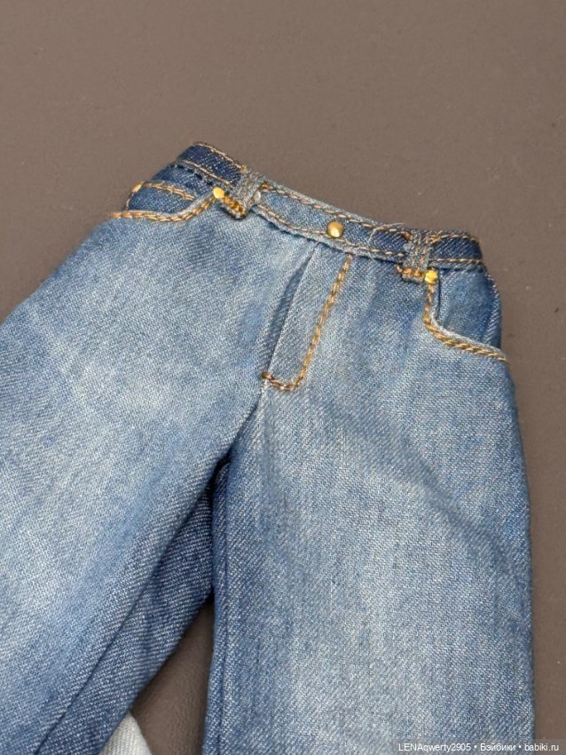 Джинсы для Птички Лоры ( и подобного формата ) (фото 3)