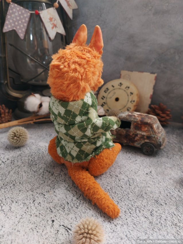 Лисица — Авторские игрушки (фото 4)