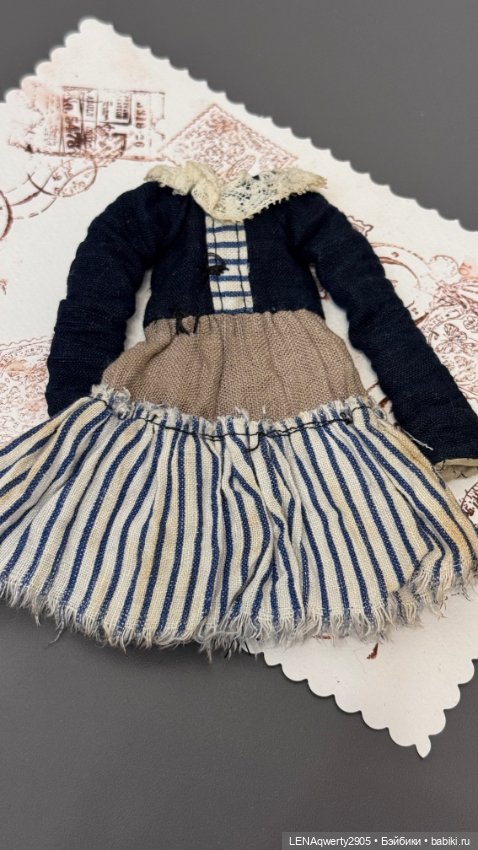 Платье крейзи для Блайз — Одежда для кукол