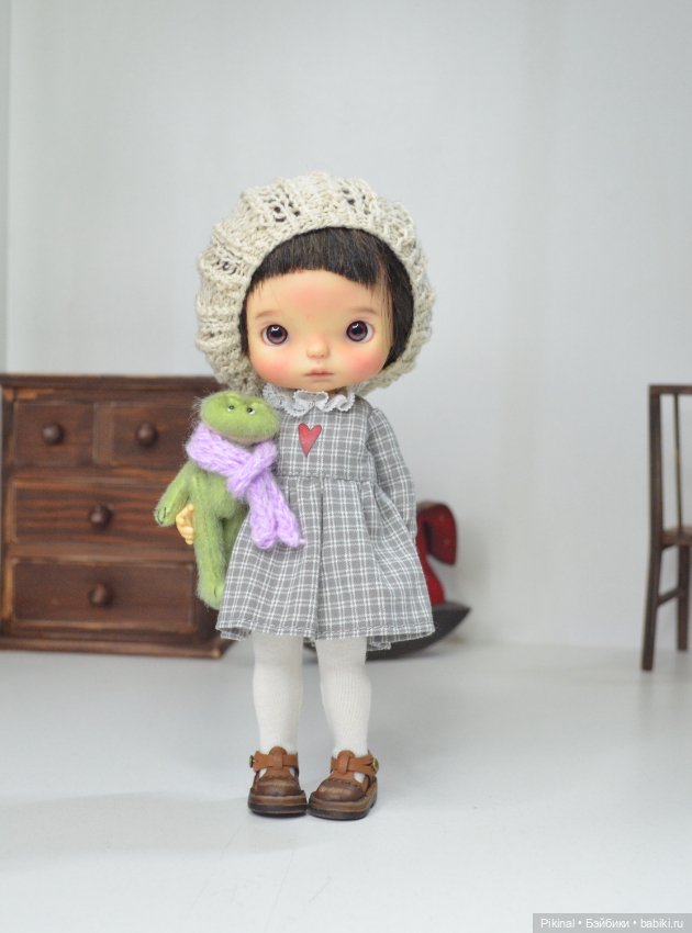 Игрушка для куклы) Лягушка (фото 5)