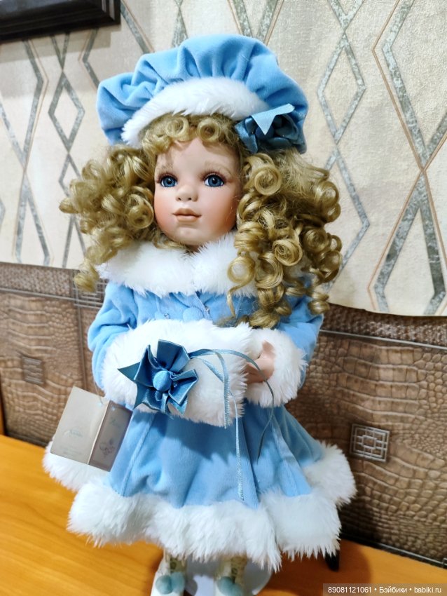 Кукла фарфоровая от Вирджиния Тернер, Virginia Turner (фото 7)