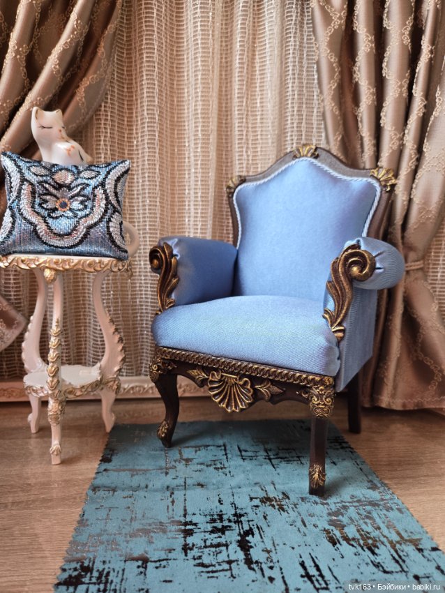 Кресло для кукол 32-37 см. Мебель для кукол (фото 4)