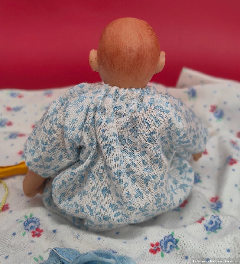 Авторская кукла от Brenda Stewart. США. 1996 год. 13 см (фото 4)