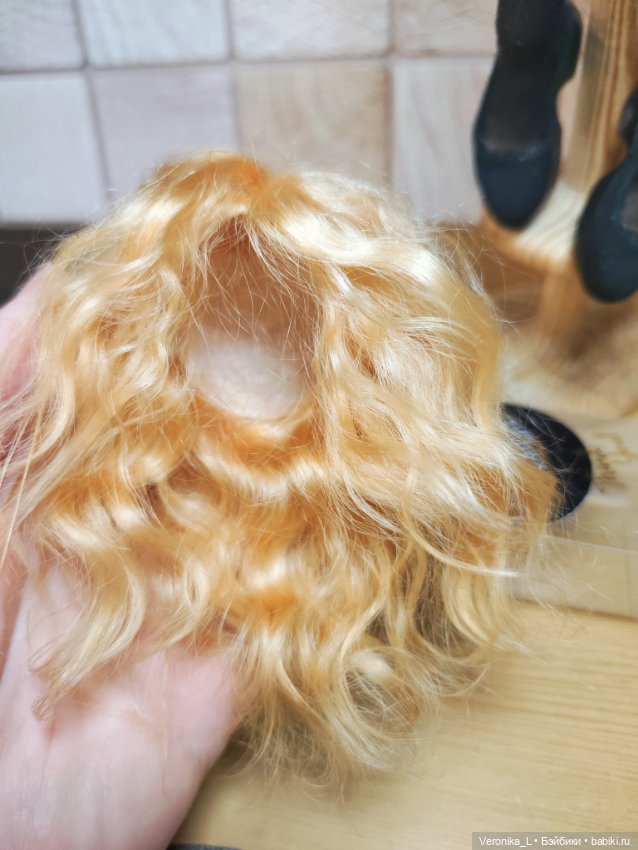 Парик для кукол БЖД от Литвинович, Виктории (фото 7)