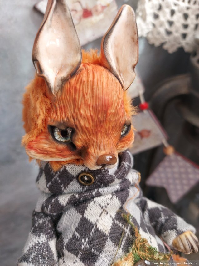 Лисичка — Авторские игрушки (фото 6)
