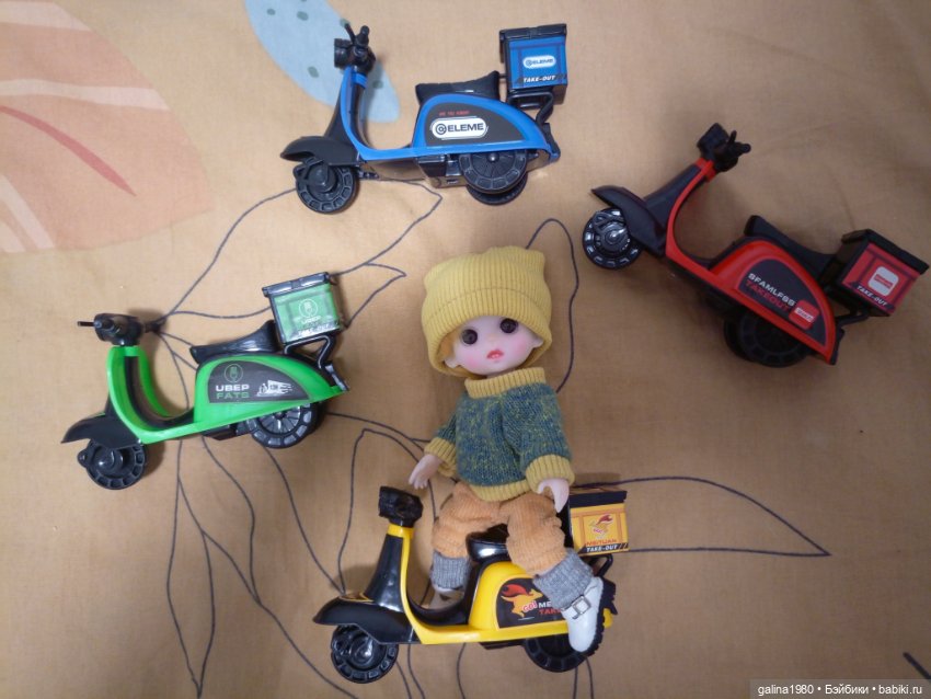 Мопеды для мальчишек — Игровые куклы (фото 2)