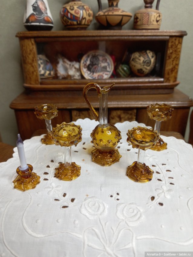 Стекло Лауша — Другое для антикварных кукол (фото 9)