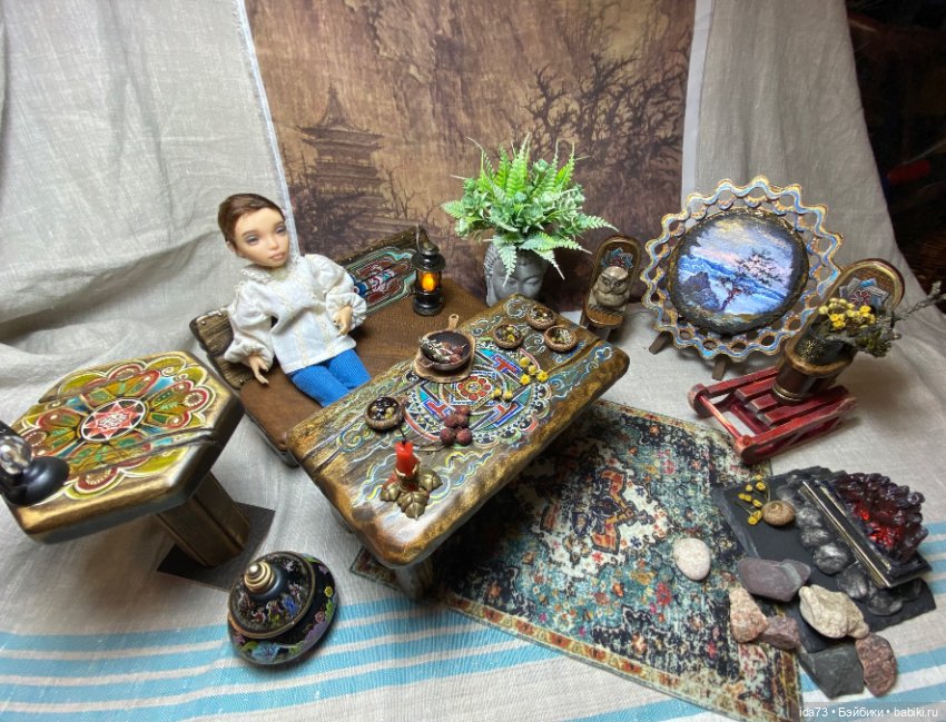 Мебель в бурятском стиле - ручная роспись (фото 5)