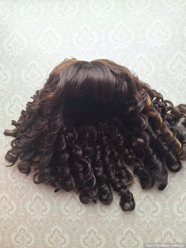 Парик Полли Руби Ред — Парики и волосы (мохер) для кукол