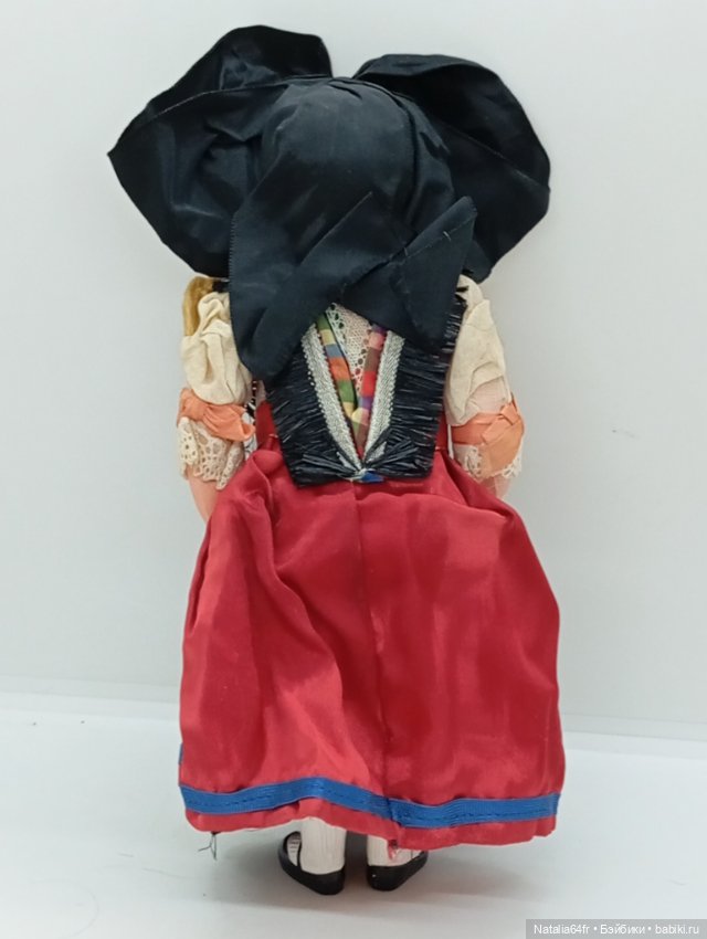 Petitcollin кукла из целлулоида Франция 27 см 50х годов (фото 9)