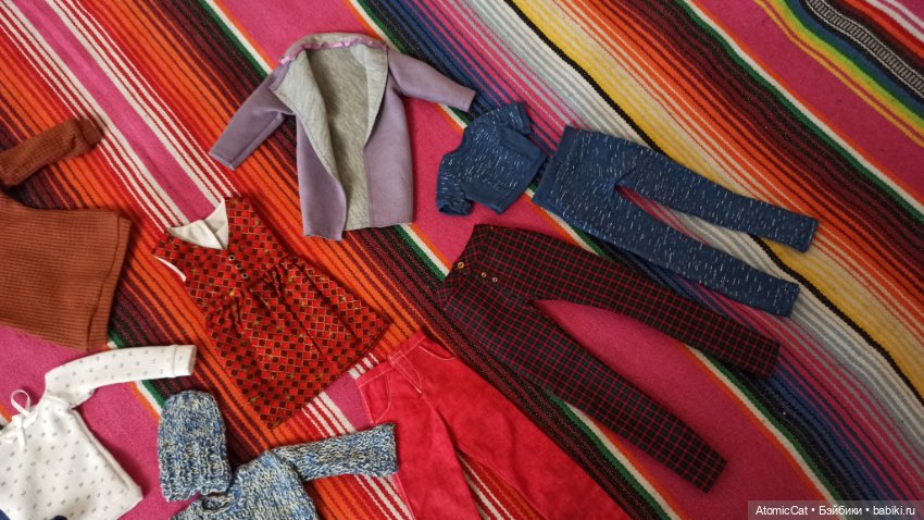 Большой лот одежды для минифи 1/4 мсд (фото 4)