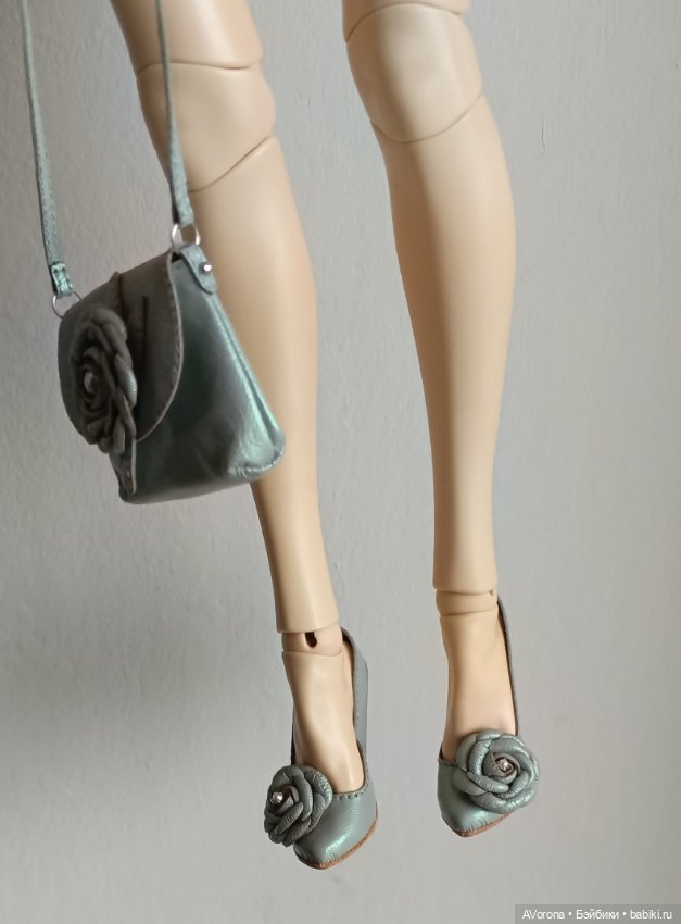 Нарядный комплект из тонкой кожи " хамелеон " (фото 6)