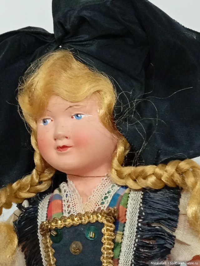 Petitcollin кукла из целлулоида Франция 27 см 50х годов (фото 6)
