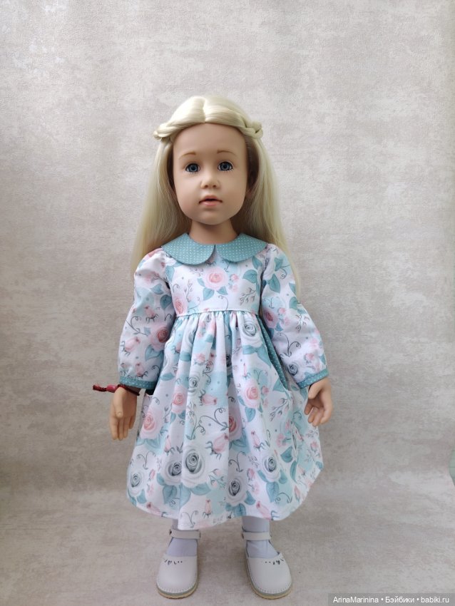 Платье с карманами для куклы Gotz 50 см